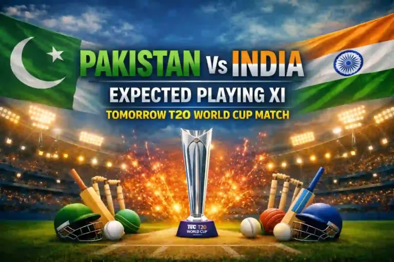 Pakistan Vs India Expected Playing XI – Tomorrow T20 World Cup Match
