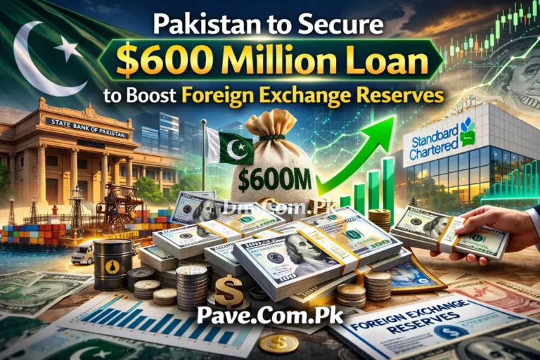 Pakistan to Secure $600 Million Loan to Boost Foreign Exchange Reserves