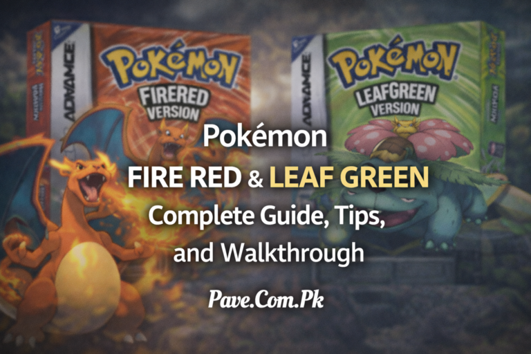 Pokémon FireRed & LeafGreen: Complete Guide, Tips, and Walkthrough