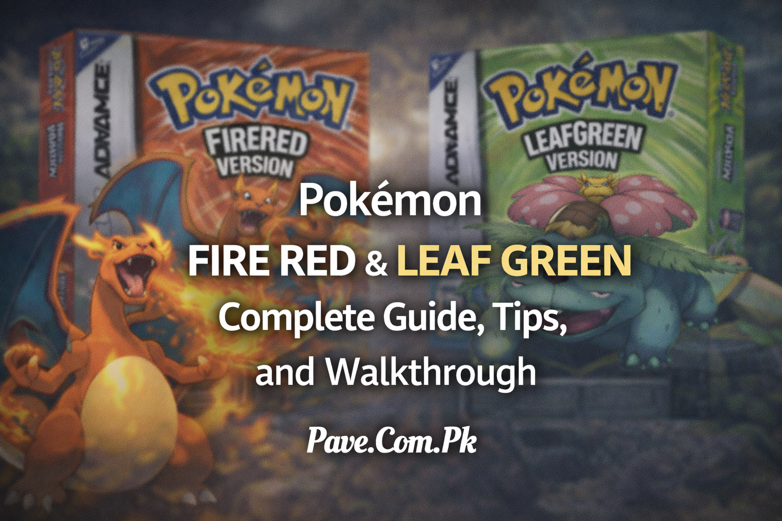 Pokemon FireRed LeafGreen Complete Guide Tips and Walkthrough