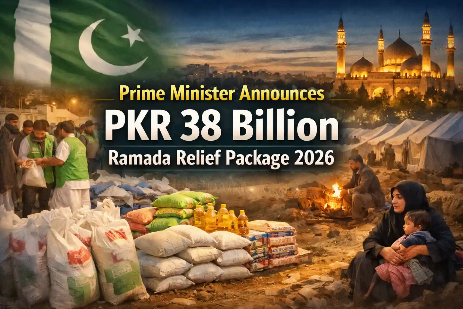 Prime Minister Announces PKR 38 Billion Ramada Relief Package 2026