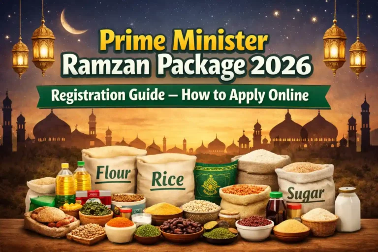 Prime Minister Ramzan Package 2026 Registration Guide – How to Apply Online