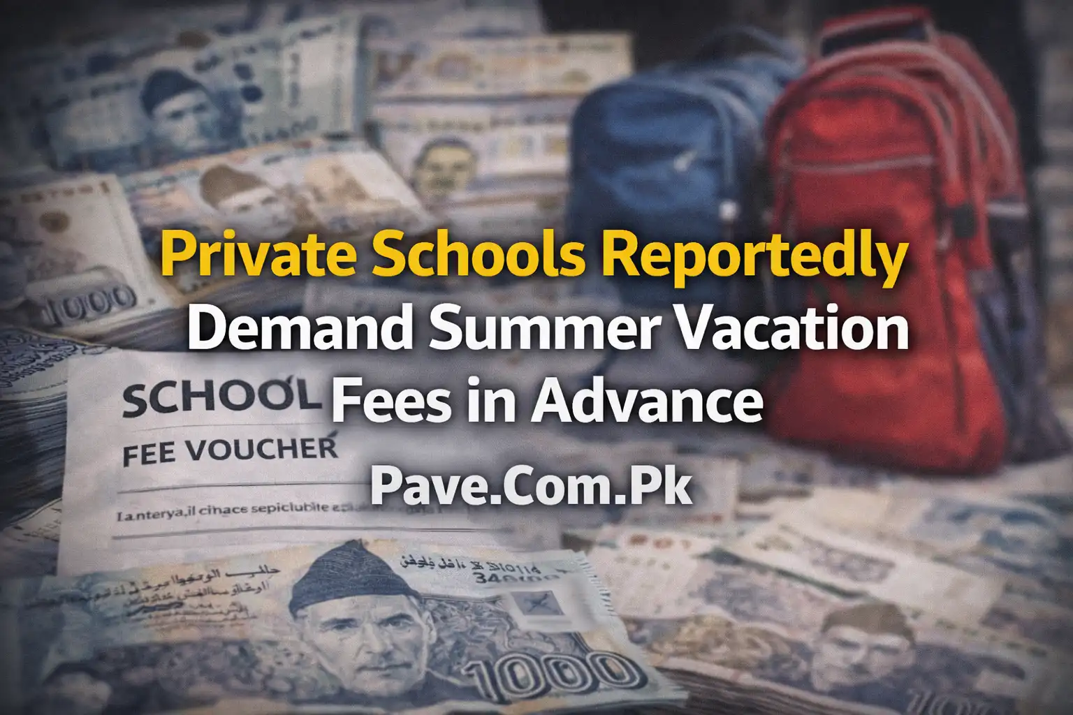 Private Schools Reportedly Demand Summer Vacation Fees in Advance 1 Private Schools Reportedly Demand Summer Vacation Fees in Advance