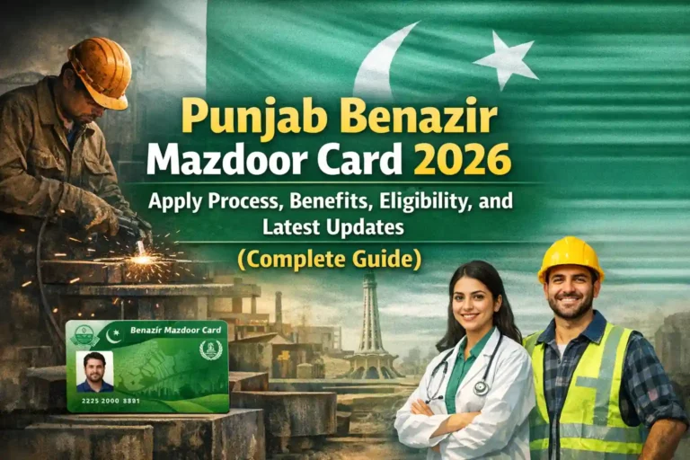 Punjab Benazir Mazdoor Card 2026