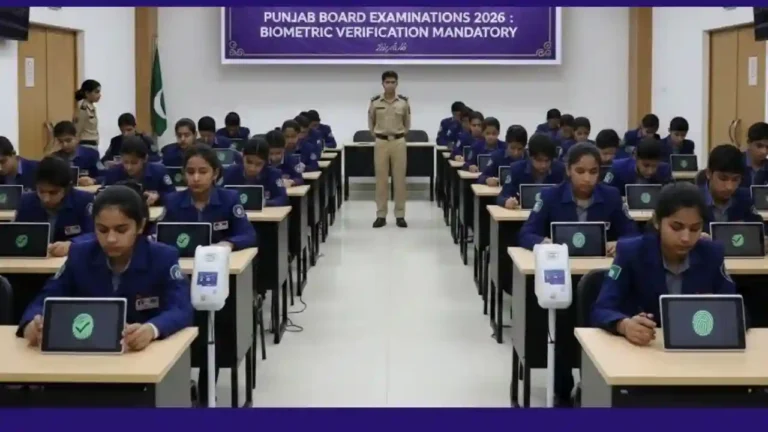 Punjab Enforces Biometric Verification for Matriculation & Intermediate Examination 2026 7 Punjab Enforces Biometric Verification for Matriculation & Intermediate Examination 2026
