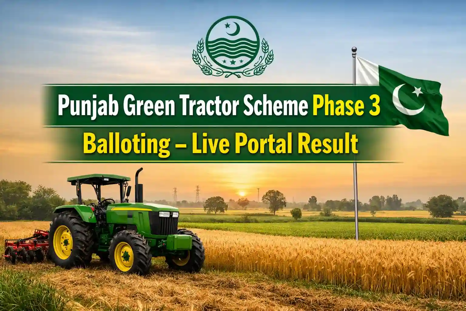 Punjab Green Tractor Scheme Phase 3 Balloting