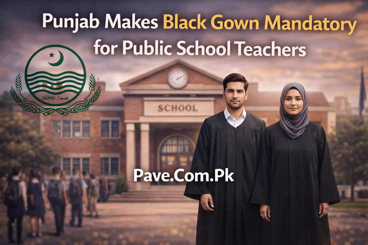 Punjab Makes Black Gown Mandatory for Public School Teachers
