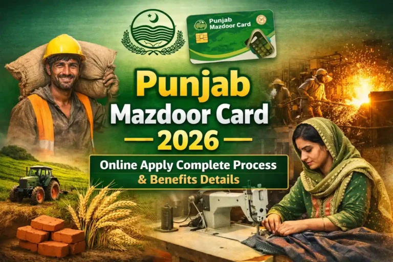 Punjab Mazdoor Card 2026 Online Apply Complete Process & Benefits Details