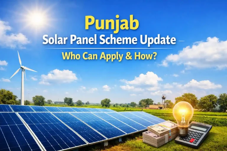 Punjab Solar Panel Scheme Update – Who Can Apply & How