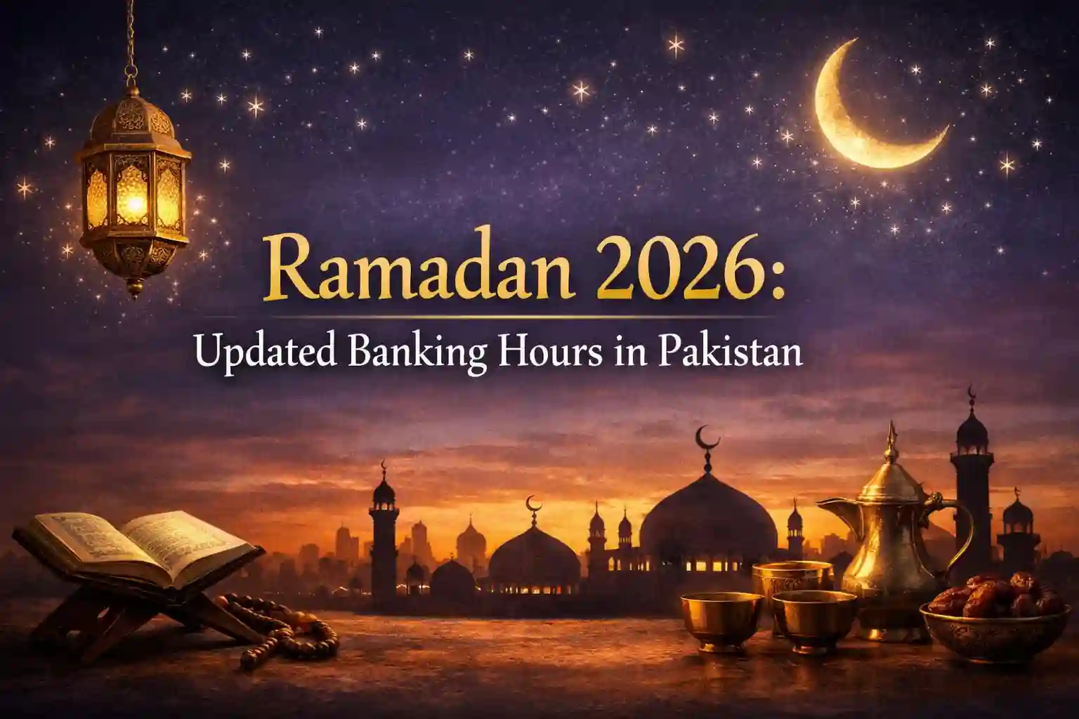 Ramadan 2026 Updated Banking Hours in Pakistan