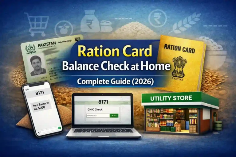 Ration Card Balance Check at Home – Complete Guide (2026)