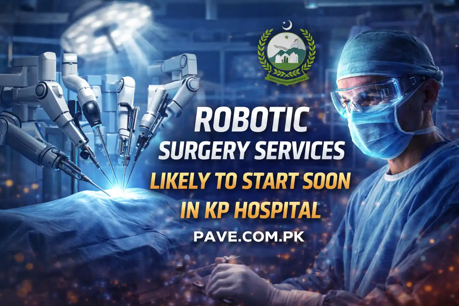 Robotic Surgery Services Likely to Start Soon in KP Hospital 1 Robotic Surgery Services Likely to Start Soon in KP Hospital