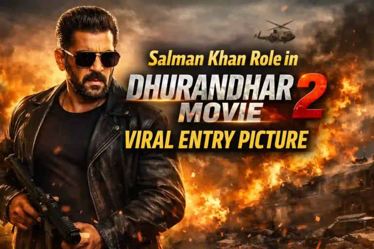 Salman Khan Role in Dhurandhar 2 Movie Viral Entry Picture