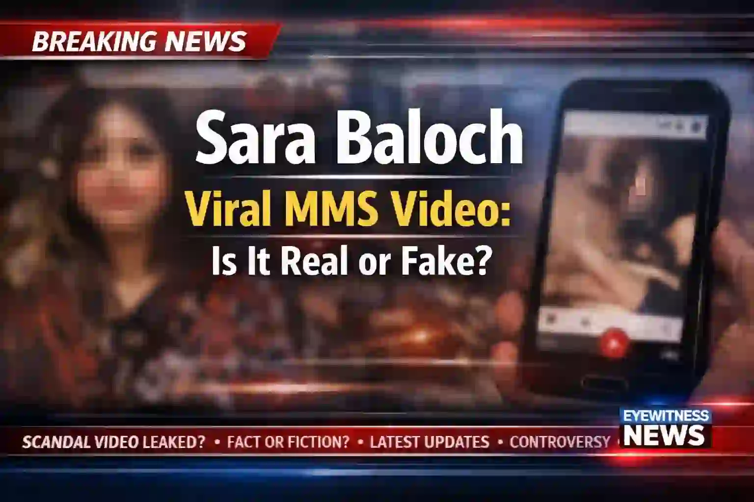 Sara Baloch Viral MMS Video