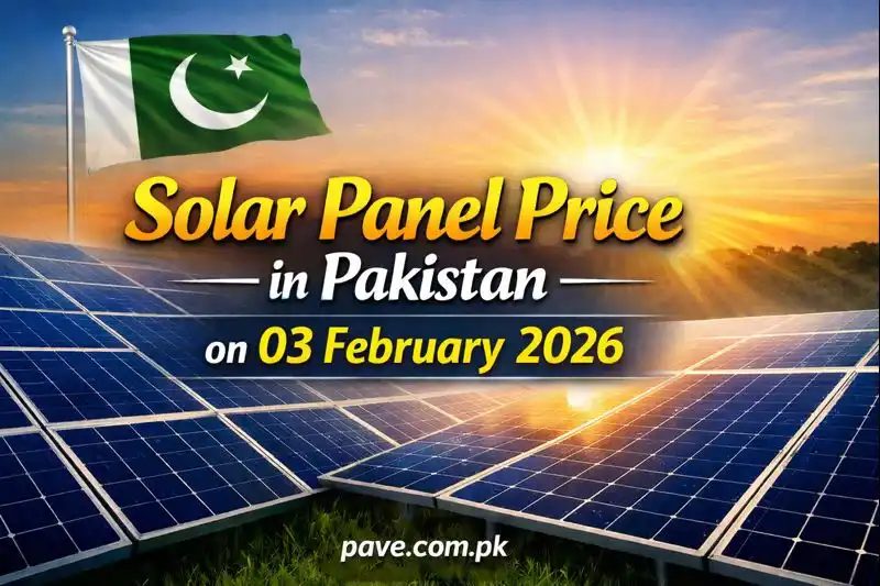 Solar Panel Price in Pakistan on 03 February 2026