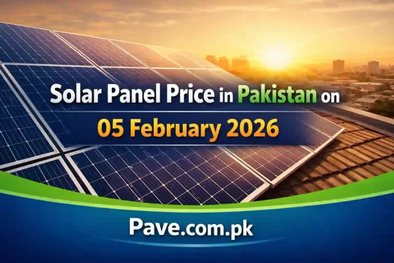 Solar Panel Price in Pakistan on 05 February 2026 | Daily Solar Rates Update 7 Solar Panel Price in Pakistan on 05 February 2026