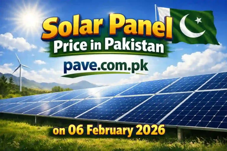 Solar Panel Price in Pakistan on 06 February 2026