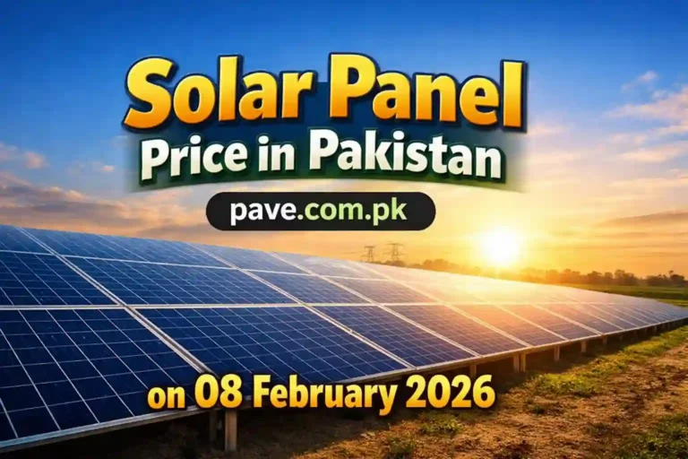 Solar Panel Price in Pakistan on 08 February 2026 | Daily Solar Rates Update 7 Solar Panel Price in Pakistan on 08 February 2026