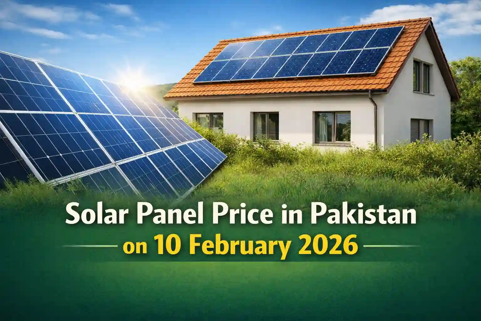 Solar Panel Price in Pakistan on 10 February 2026 | Daily Solar Rates Update 1 Solar Panel Price in Pakistan on 10 February 2026