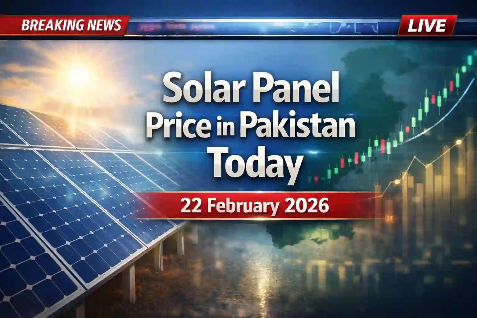 Solar Panel Price in Pakistan on 22 February 2026