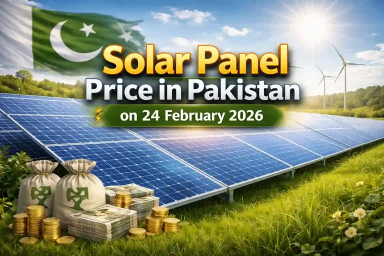Solar Panel Price in Pakistan on 24 February 2026 | Daily Solar Rates Update 6 Solar Panel Price in Pakistan on 24 February 2026