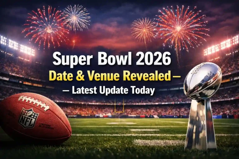 Super Bowl 2026 Date & Venue Revealed – Latest Update Today 3 Super Bowl 2026 Date & Venue Revealed – Latest Update Today
