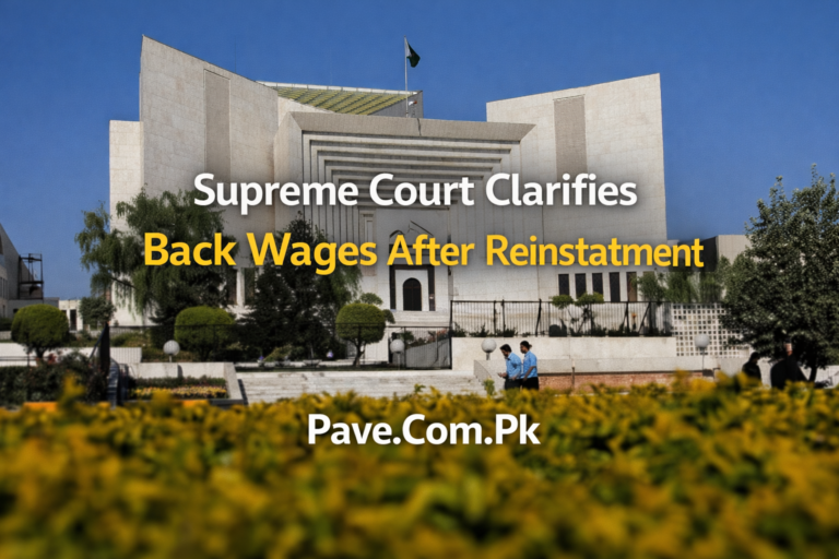Supreme Court clarifies back wages are not an automatic right after reinstatement