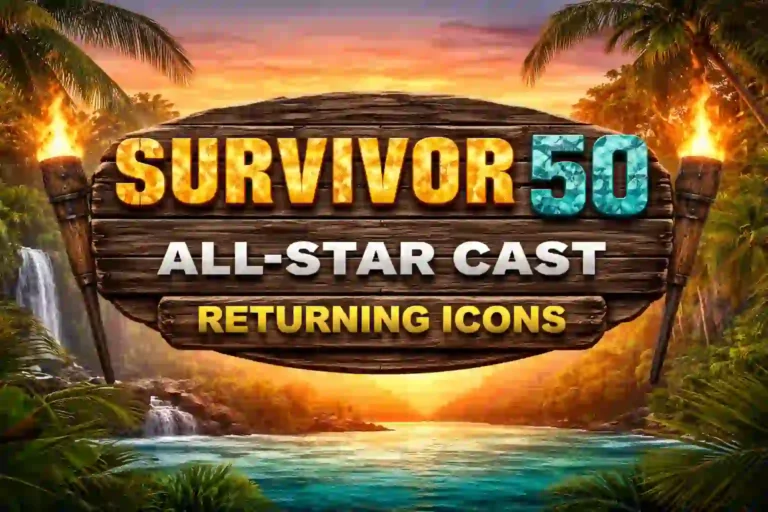 Survivor 50 All-Star Cast