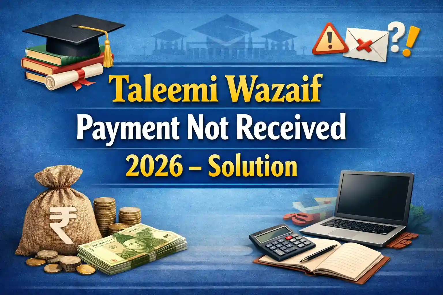 Taleemi Wazaif Payment Not Received 2026 – Solution