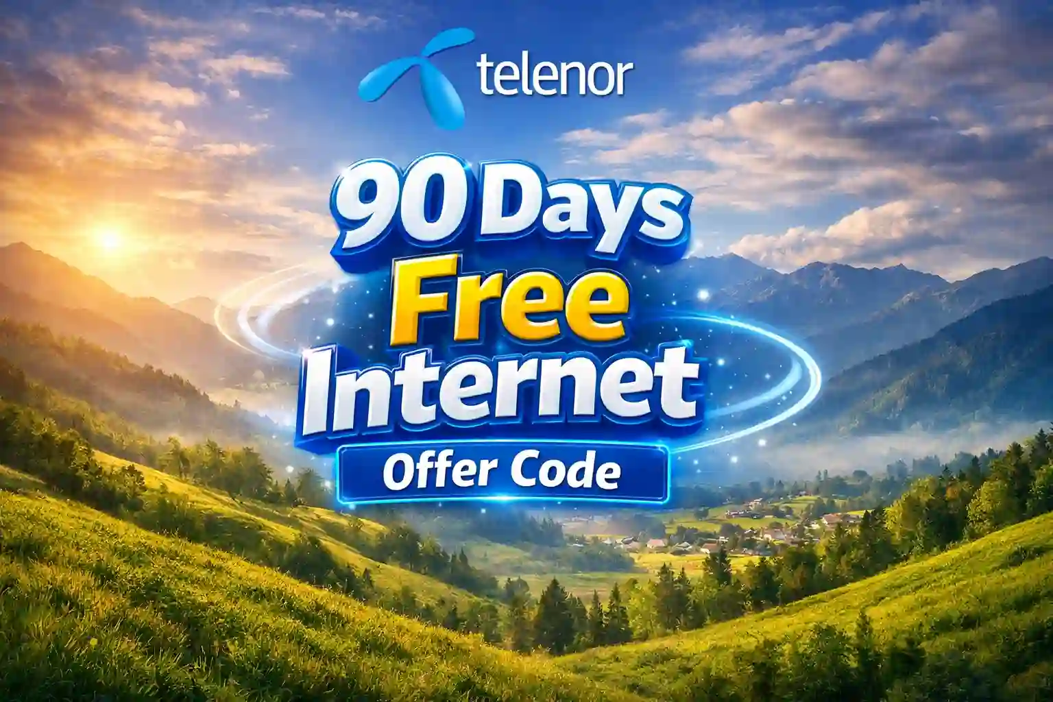 Telenor 90 Days Free Internet Offer Code 345186# Possible Error Messages & How to Fix