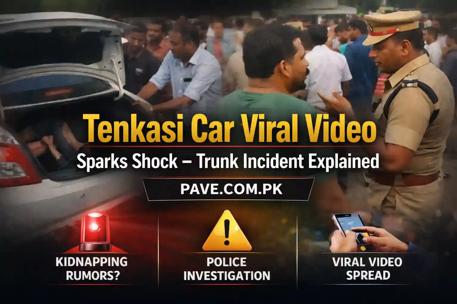 Tenkasi Car Viral Video Sparks Shock