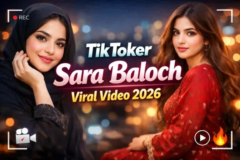 TikToker Sara Baloch Viral Video 2026