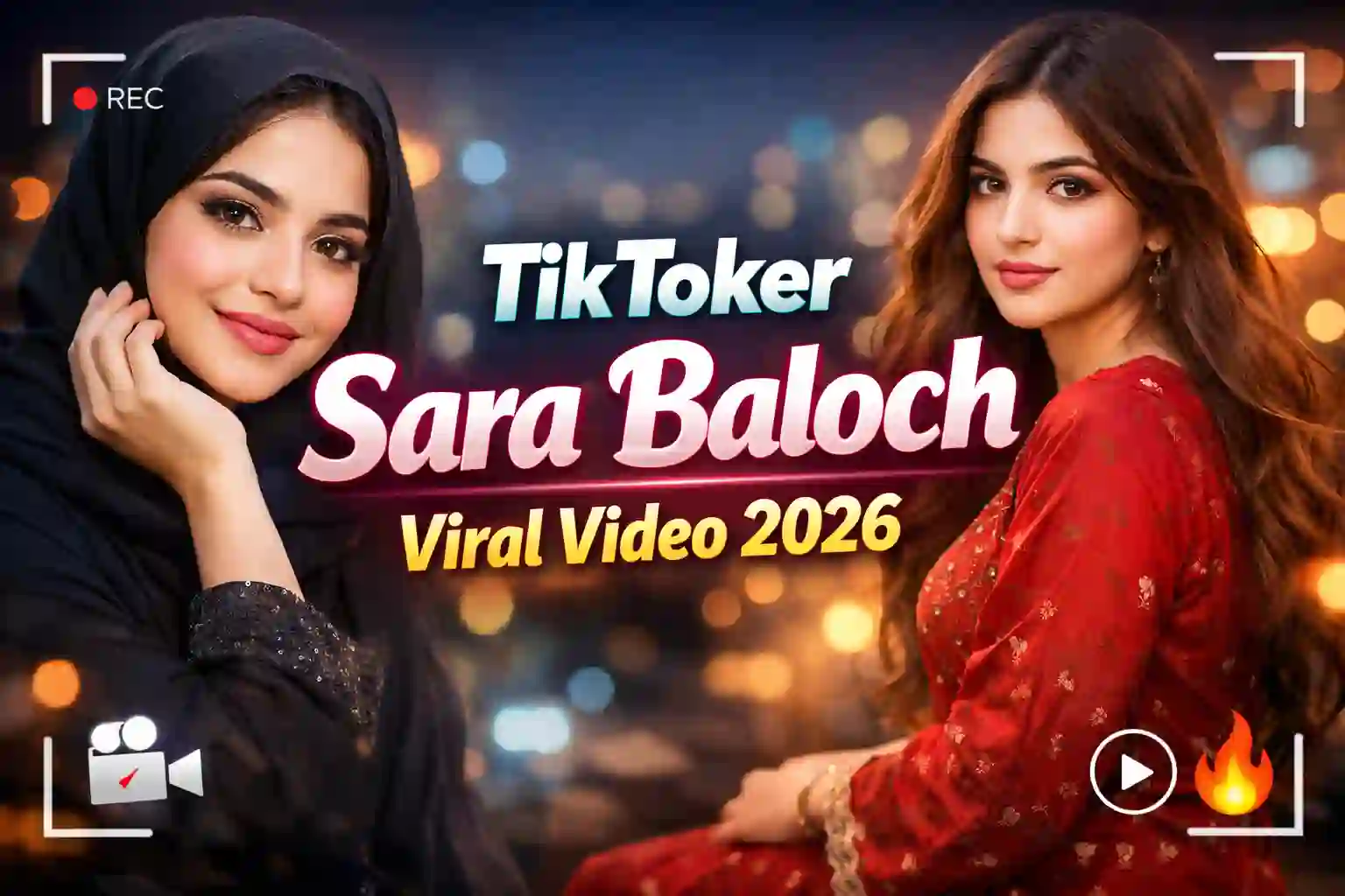 TikToker Sara Baloch Viral Video 2026