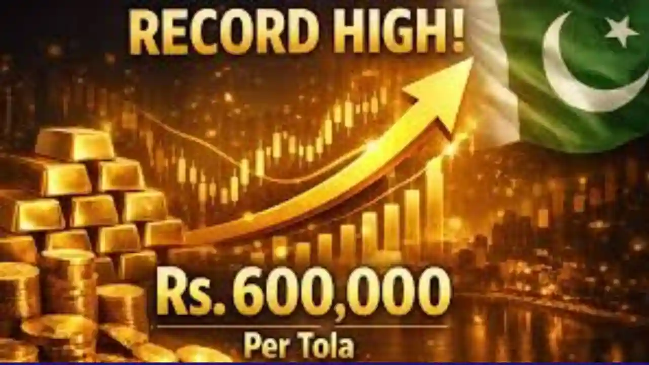 Today Gold Rate in Pakistan Per Tola After Recent Price Surges