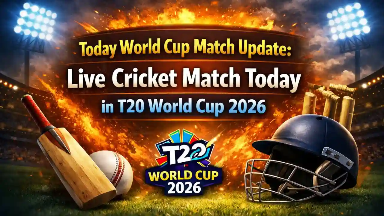Today World Cup Match Update: Live Cricket Match Today in T20 World Cup 2026 1 Today World Cup Match Update Live Cricket Match Today in T20 World Cup 2026