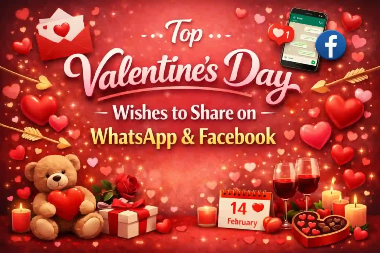 Top Valentine’s Day Wishes to Share on WhatsApp & Facebook