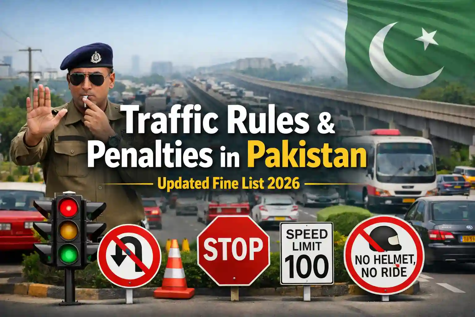 Traffic Rules & Penalties in Pakistan – Updated Fine List 2026