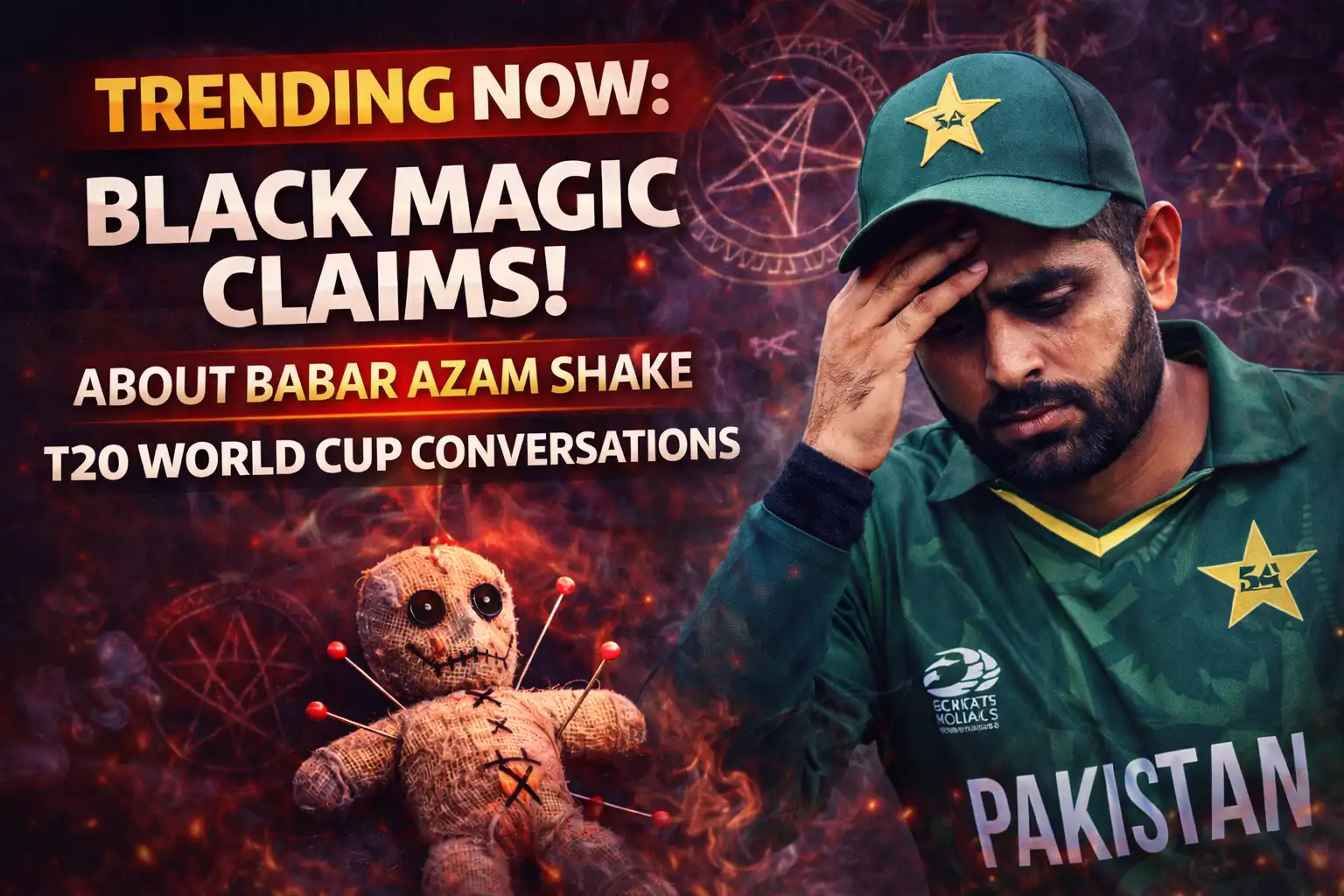 Trending Now: Black Magic Claims About Babar Azam Shake T20 World Cup Conversations 1 Trending Now Black Magic Claims About Babar Azam Shake T20 World Cup Conversations