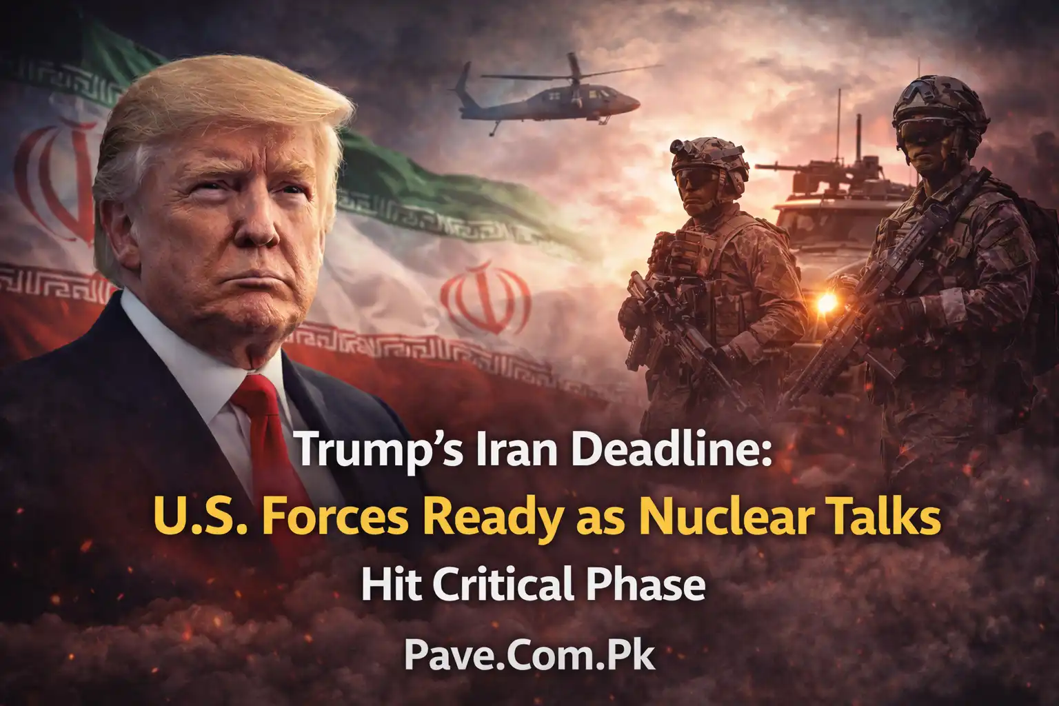 Trump’s Iran Deadline U.S. Forces Ready as Nuclear Talks Hit Critical Phase