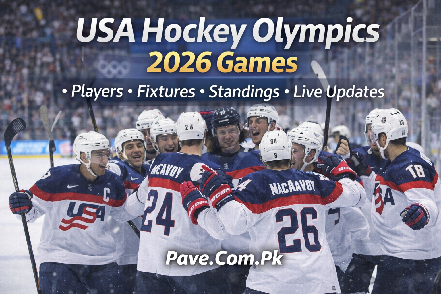 USA Hockey Olympics 2026 Games Players Fixtures Standings Live Updates