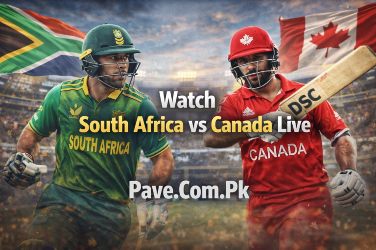 Watch South Africa vs Canada Live – T20 World Cup Match Updates