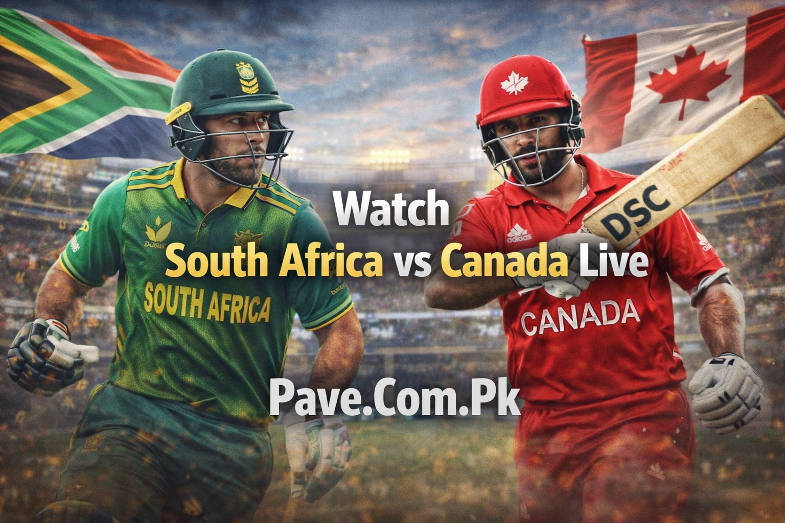 Watch South Africa vs Canada Live – T20 World Cup Match Updates