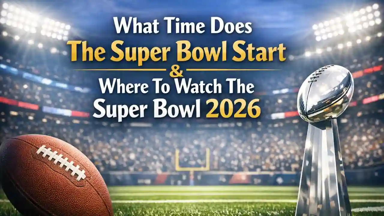 What Time Does The Super Bowl Start & Where To Watch The Super Bowl 2026