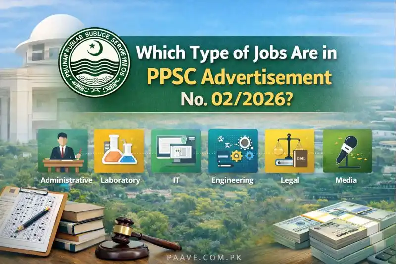 Which Type of Jobs Are in PPSC Advertisement No. 02