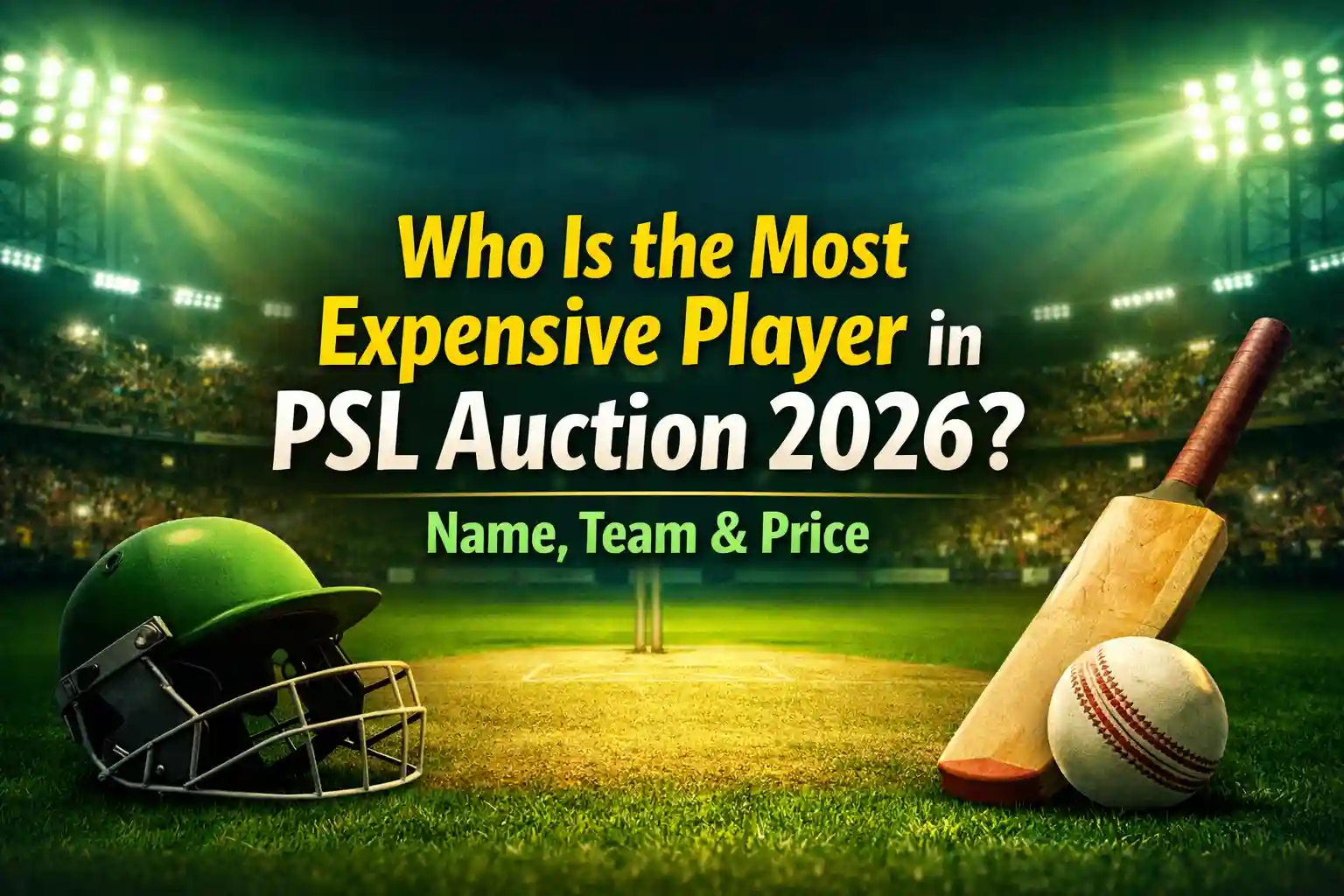 Who Is the Most Expensive Player in PSL Auction 2026? Name, Team & Price 1 Who Is the Most Expensive Player in PSL Auction 2026