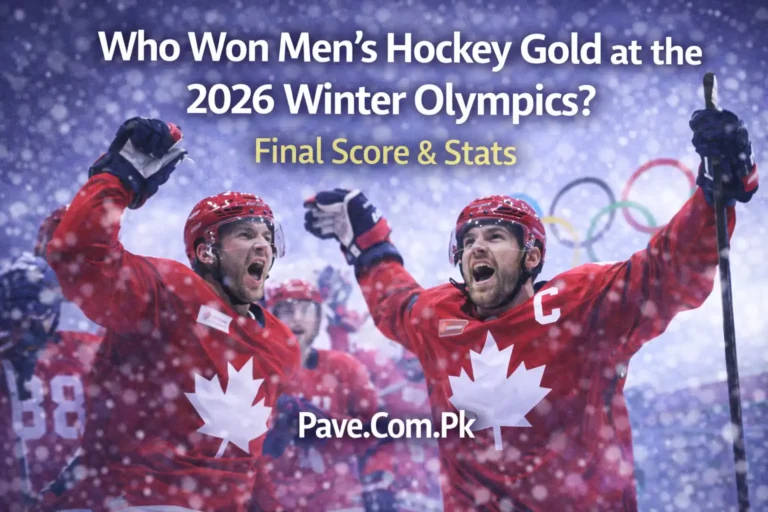 Who Won Men’s Hockey Gold at the 2026 Winter Olympics Final Score & Stats