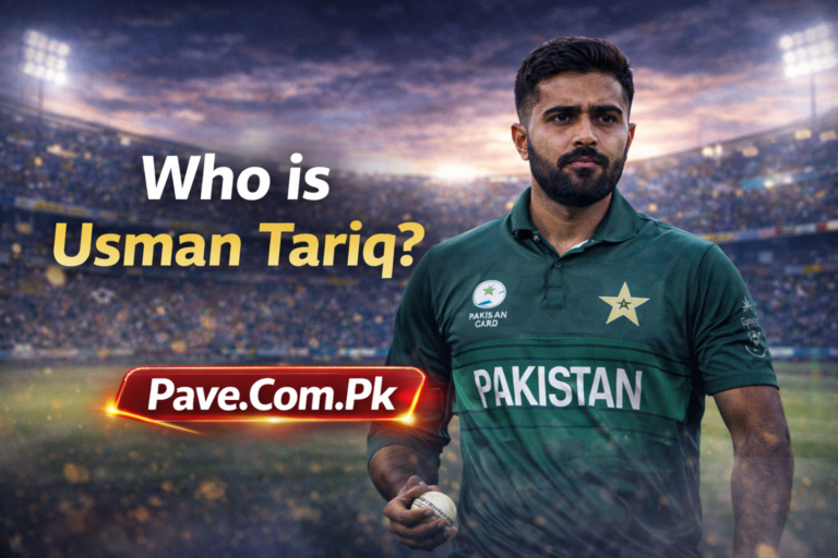 Who is Usman Tariq Pakistani Cricketer? Complete Profile, Background, Career Journey & Success Story