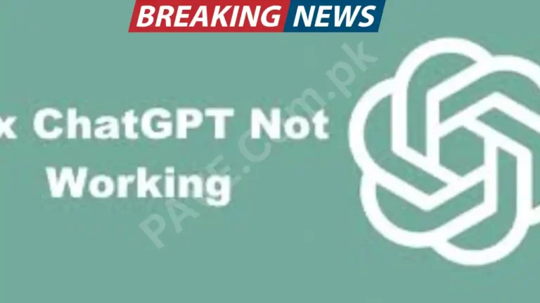 Why ChatGPT Not Working | How to Fix ChatGPT