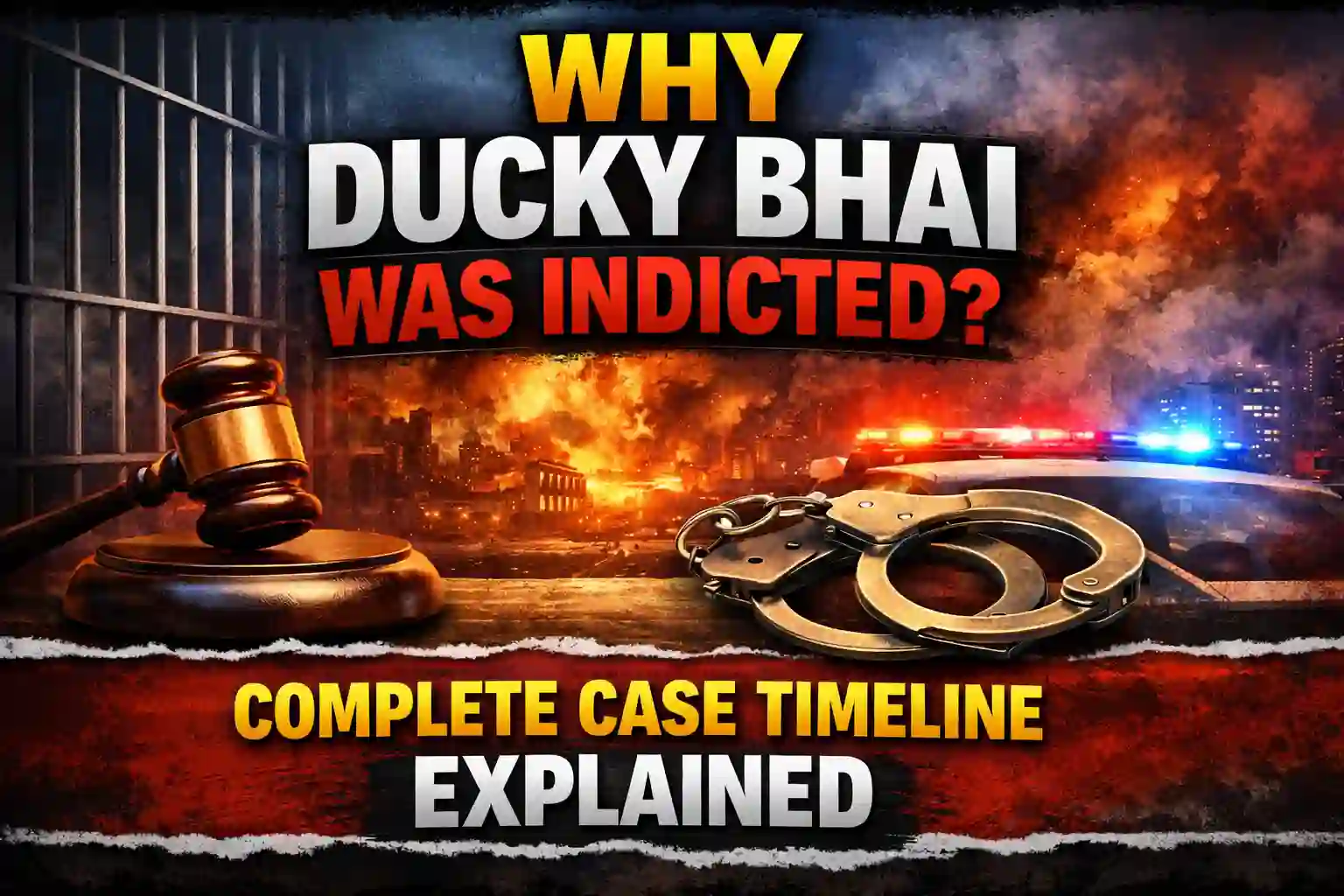 Why Ducky Bhai Was Indicted