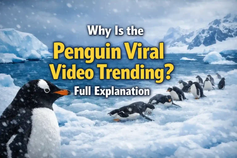 Why Is the Penguin Viral Video Trending Full Explanation
